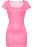 Dámské sexy růžové šaty Bonprix z příjemného materiálu
